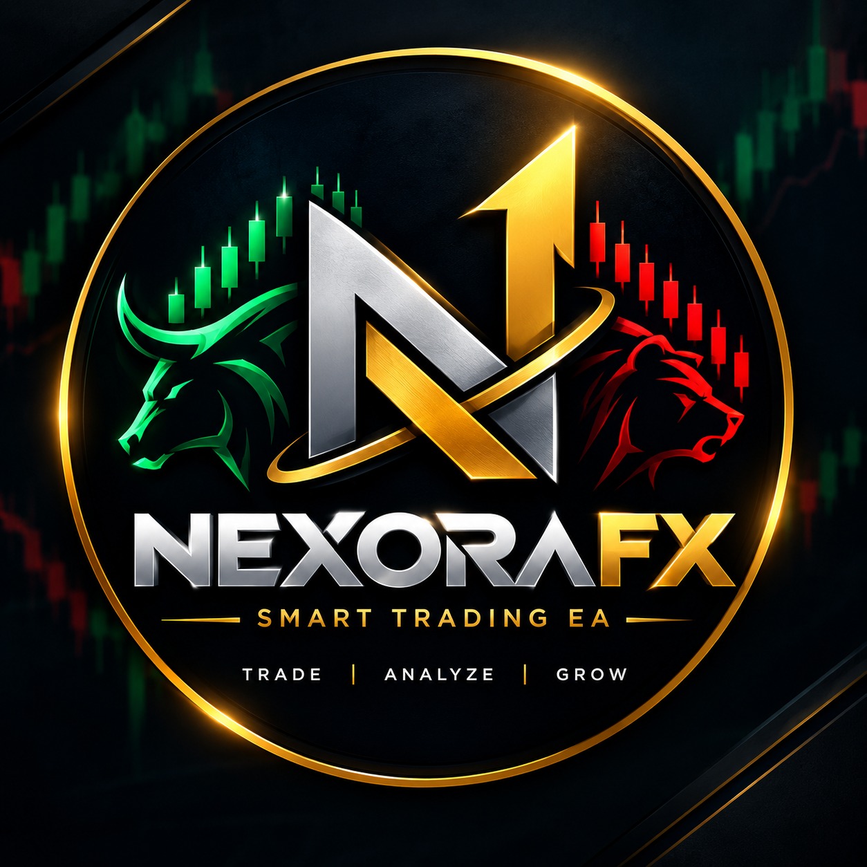 NexoraFX logo